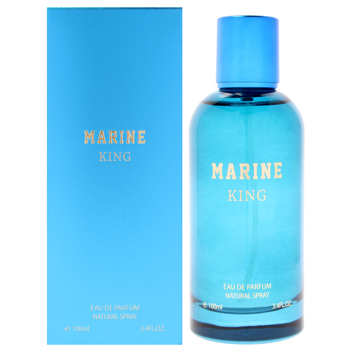 Fine Perfumery Marine King for Men's Eau de Parfum 3.4 FL OZ | 100 ML