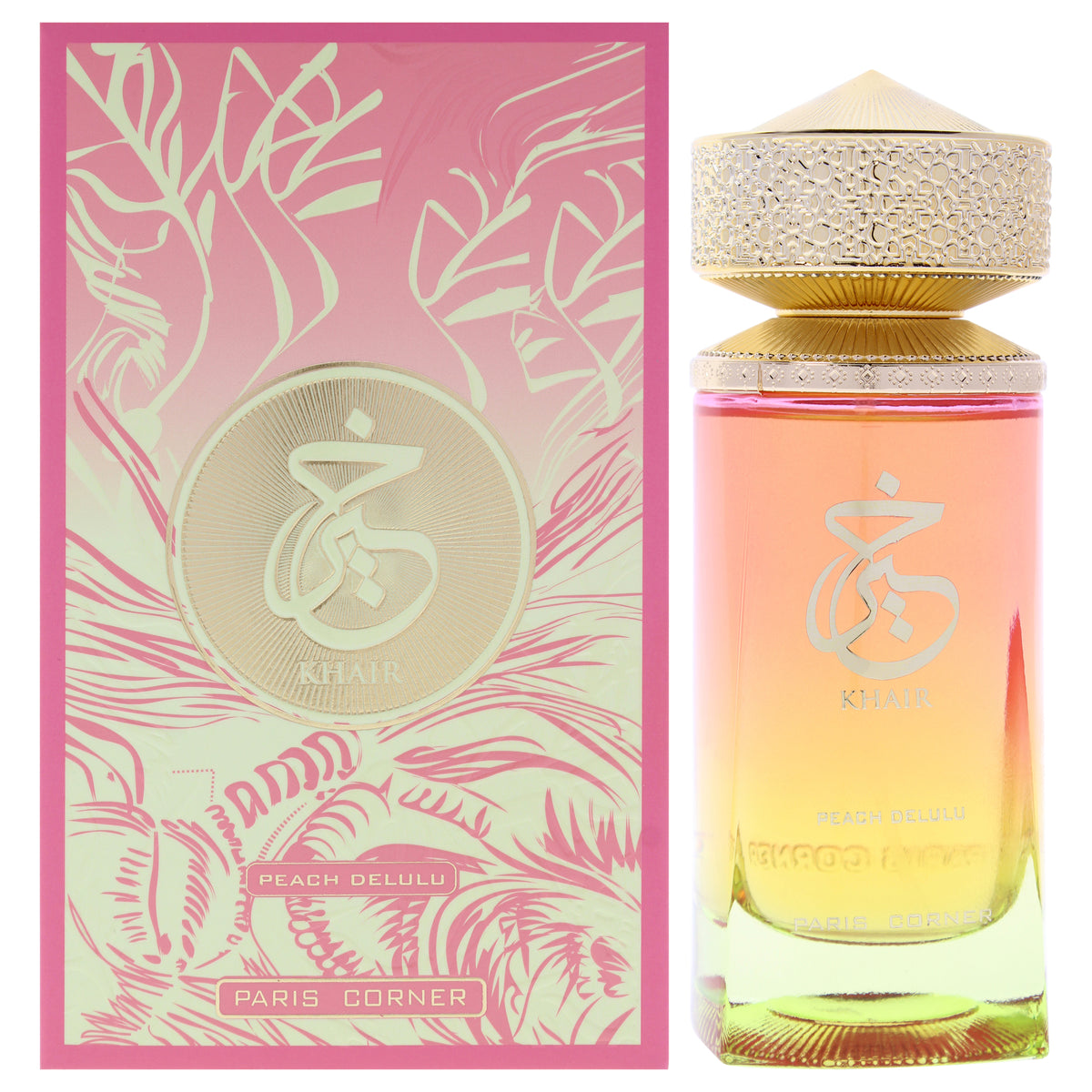 Paris Corner Khair - Peach Delulu Unisex Eau de Parfum 3.4 FL OZ | 100 ML
