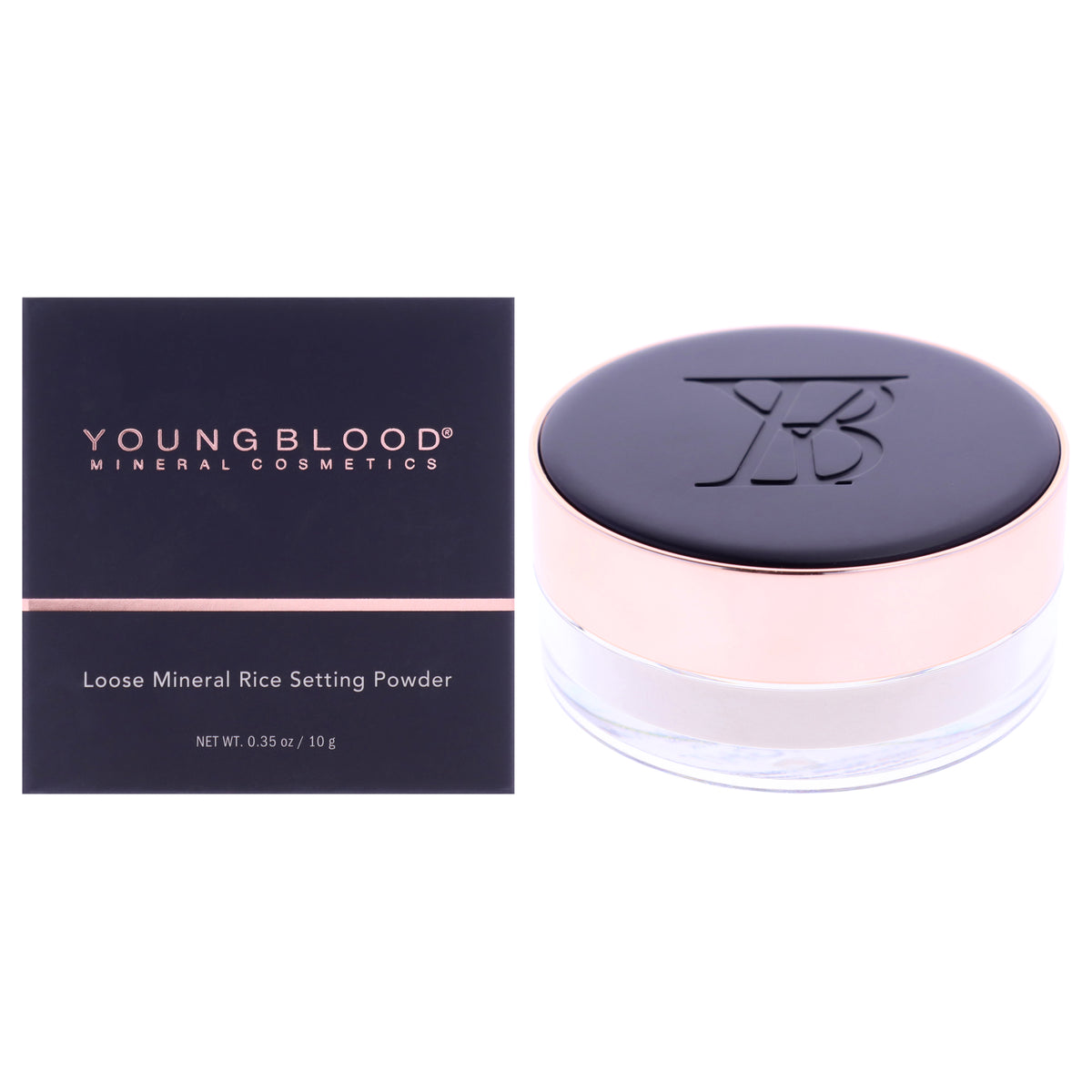 Youngblood Loose Mineral Rice Powder - Light for Women's Powder 0.35 OZ | 10 G