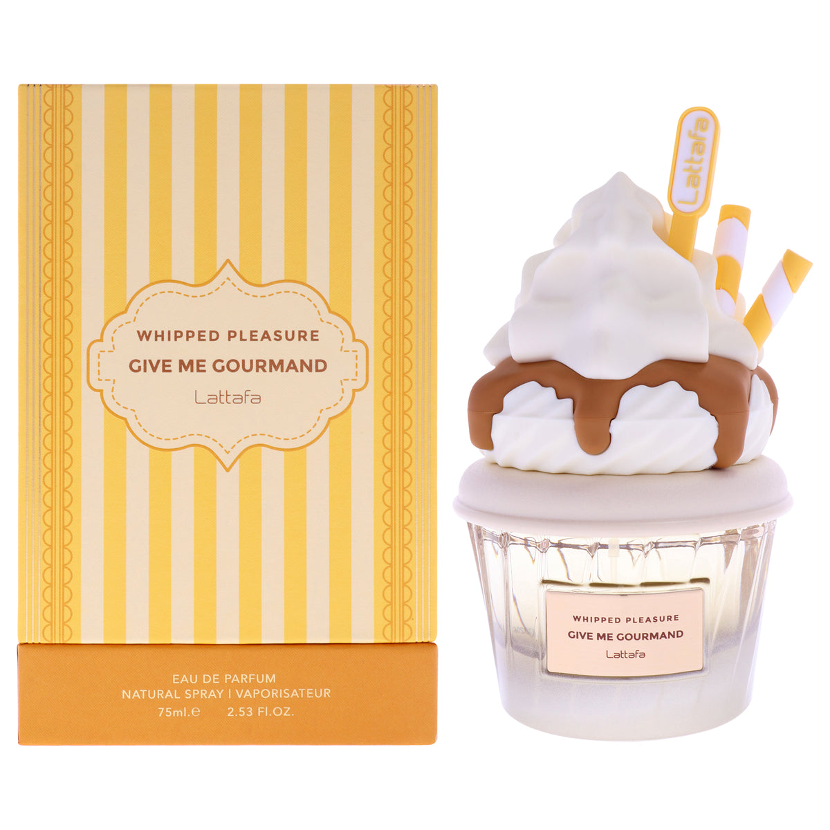 Lattafa Give Me Gourmand - Whipped Pleasure Unisex Eau de Parfum 2.53 FL OZ | 75 ML