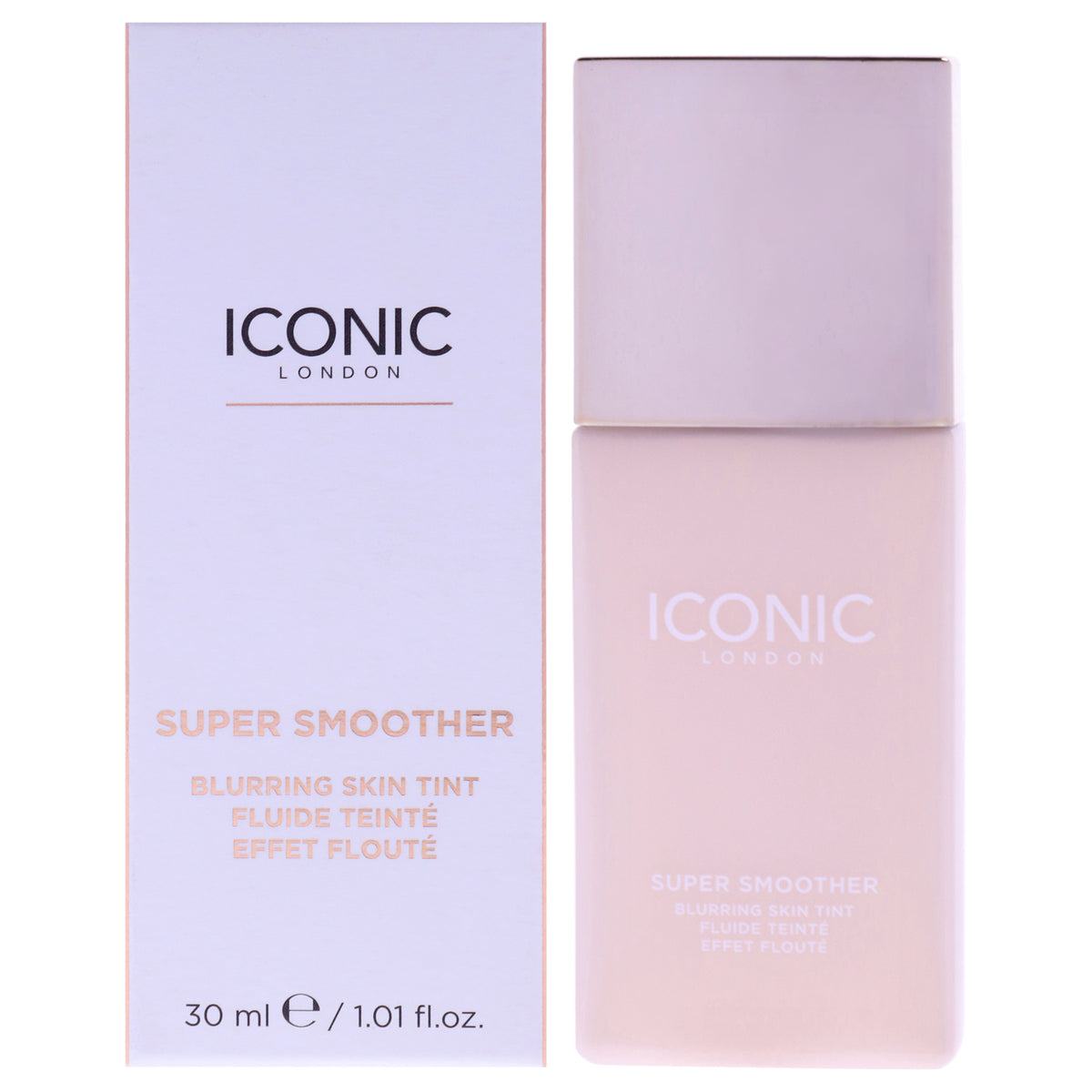 Iconic London Super Smoother Blurring Skin Tint Cool Fair Women's Tinted Moisturizers 1.01 FL OZ | 30 ML