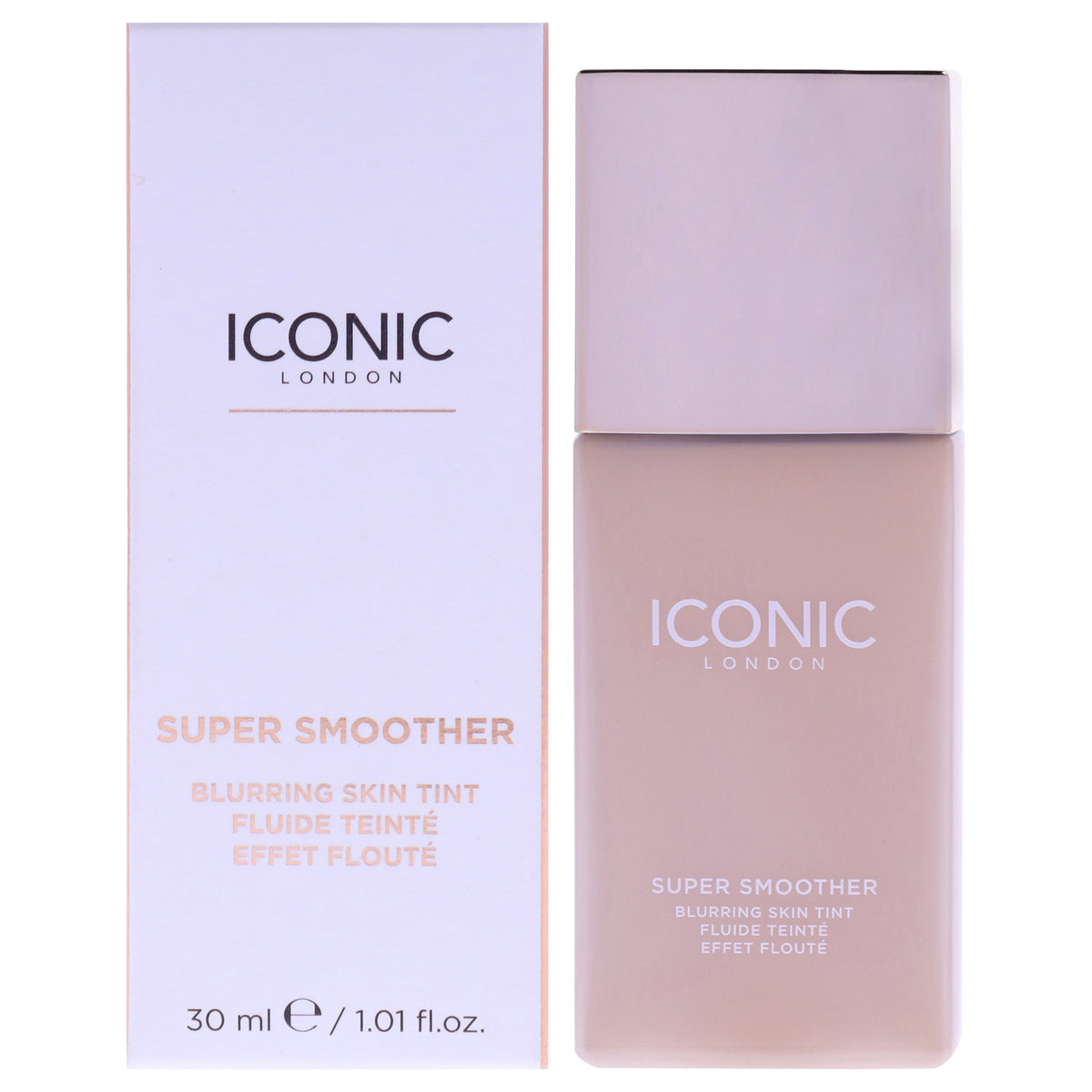 Iconic London Super Smoother Blurring Skin Tint Warm Fair Women's Tinted Moisturizers 1.01 OZ | 30 ML