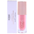 Iconic London Lustre Lip Oil - She's a Peach Women's Lip Balms & Moisturizers 0.2 FL OZ | 6 ML