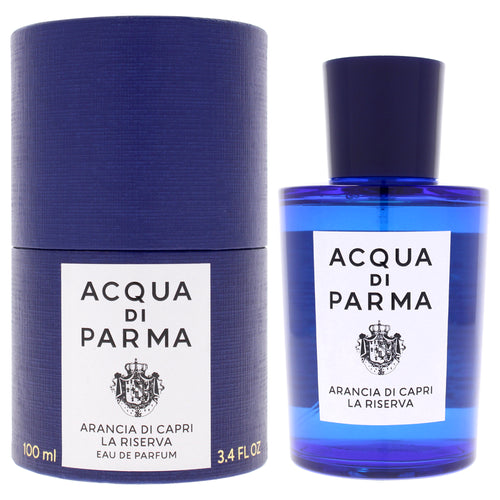 Acqua Di Parma Blu Mediterraneo - Arancia Di Capri La Riserva Unisex Eau de Parfum 3.4 FL OZ | 100 ML