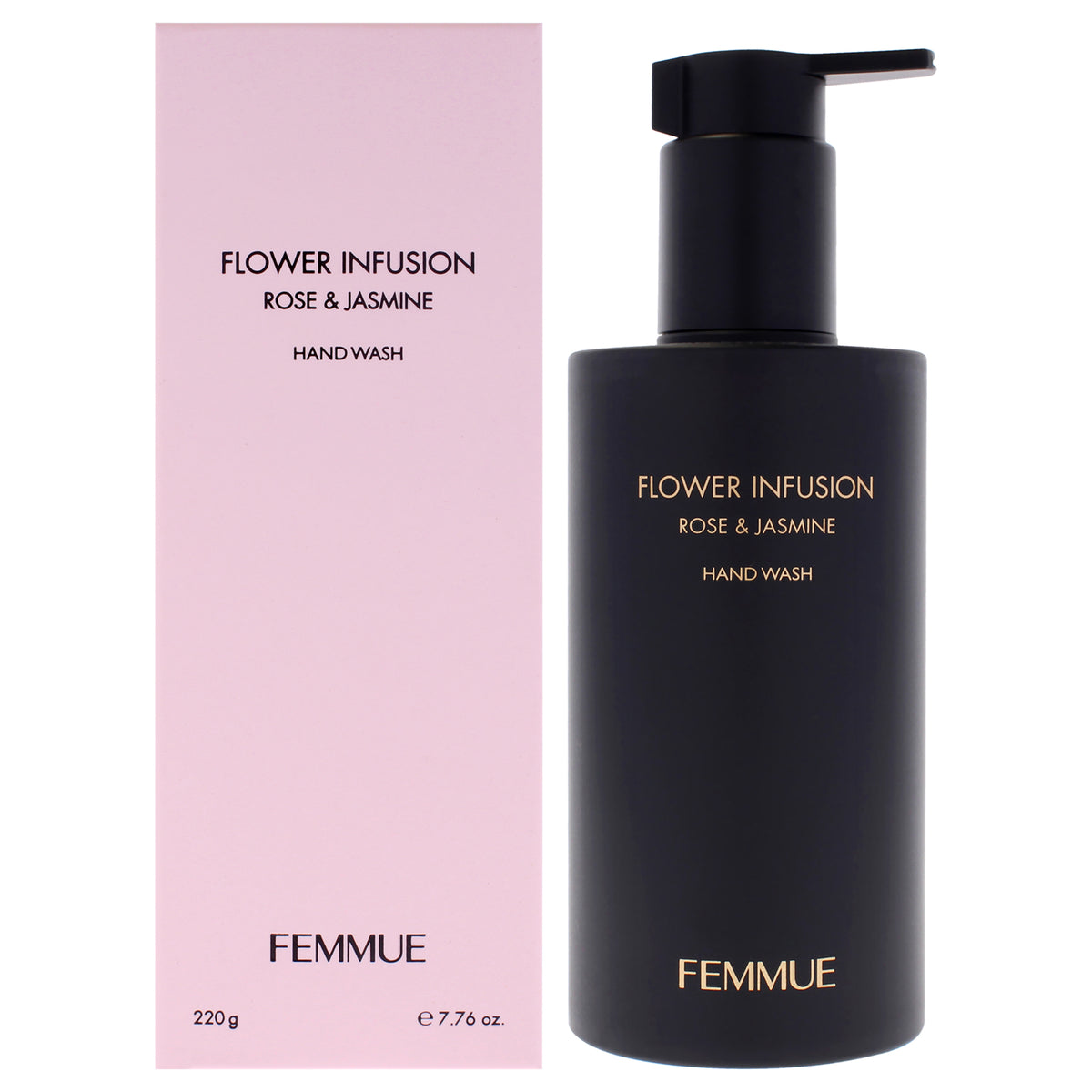 Femmue Flower Infusion Hand Wash Rose and Jasmine Unisex Hand Wash 7.76 OZ | 230 ML