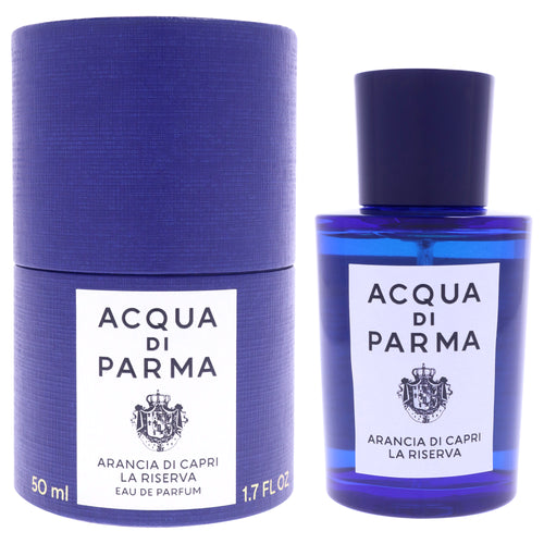 Acqua Di Parma Blu Mediterraneo - Arancia Di Capri La Riserva Unisex Eau de Parfum 1.7 FL OZ | 50 ML
