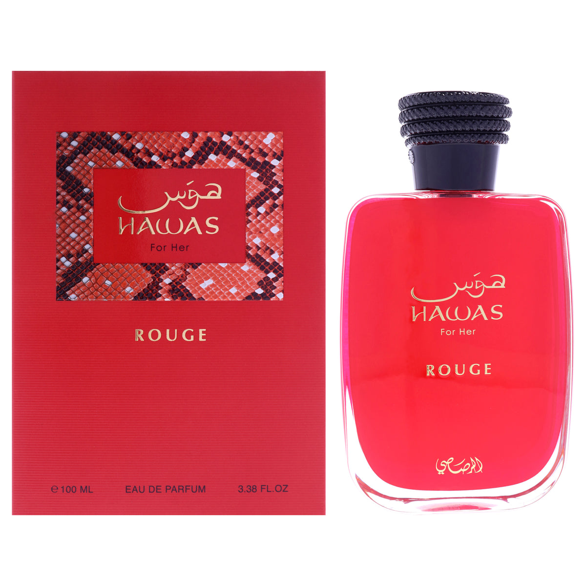 Rasasi Hawas Rouge Women's Eau de Parfum 3.4 FL OZ | 100 ML