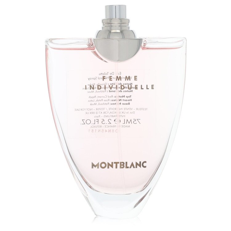 Mont Blanc Individuelle Men's Eau De Toilette Tester 2.5 FL OZ | 75 ML