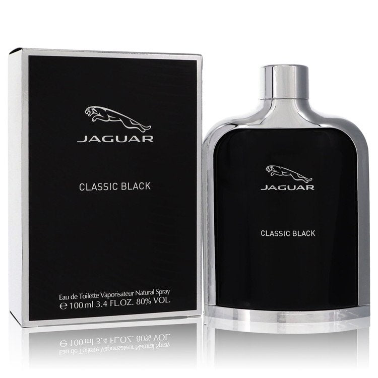 Jaguar Classic Black Men's Eau De Toilette 3.4 FL OZ | 100 ML