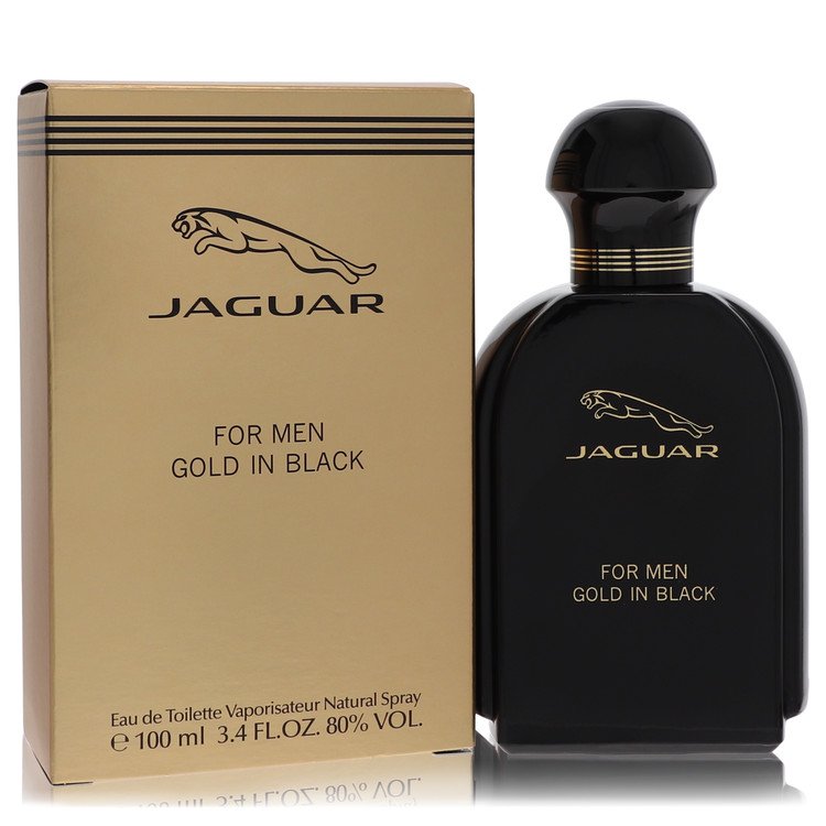 Jaguar Gold In Black Men's Eau De Toilette 3.4 FL OZ | 100 ML