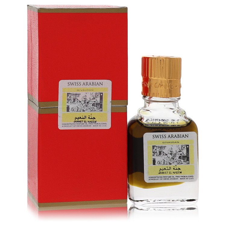 Swiss Arabian Jannet El Naeem Unisex Concentrated Perfume Oil 0.3 OZ | 9 ML