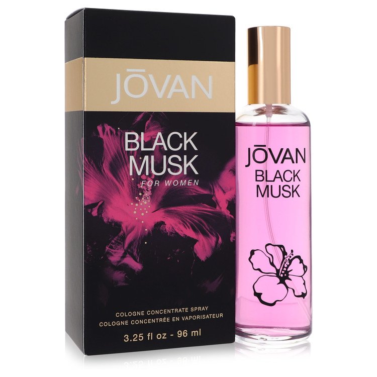 Jovan Black Musk Men's Cologne Concentrate Spray 3.3 FL OZ | 100 ML