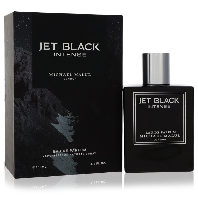 Michael Malul Jet Black Intense Men's Eau De Parfum 3.4 FL OZ | 100 ML