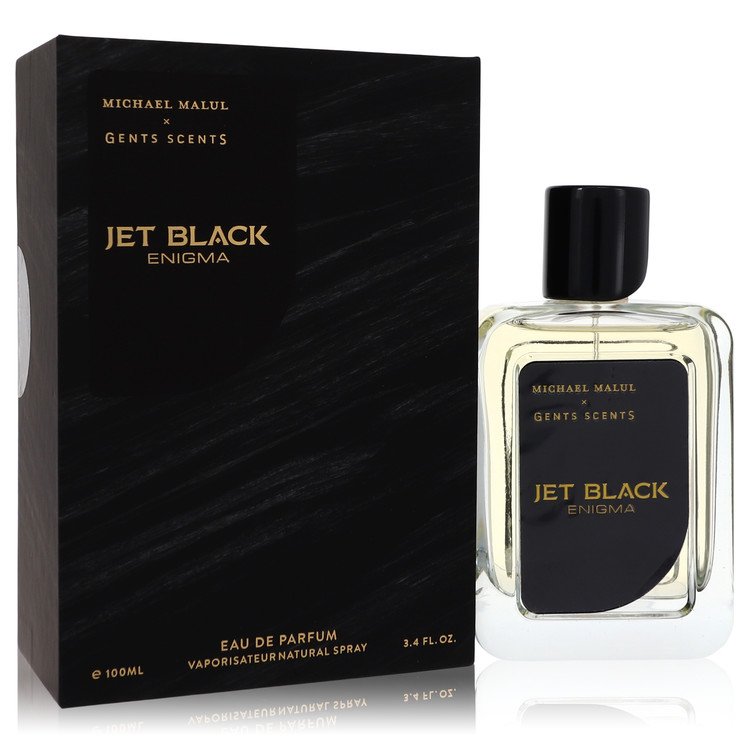 Michael Malul Jet Black Enigma Men's Eau De Parfum 3.4 FL OZ | 100 ML