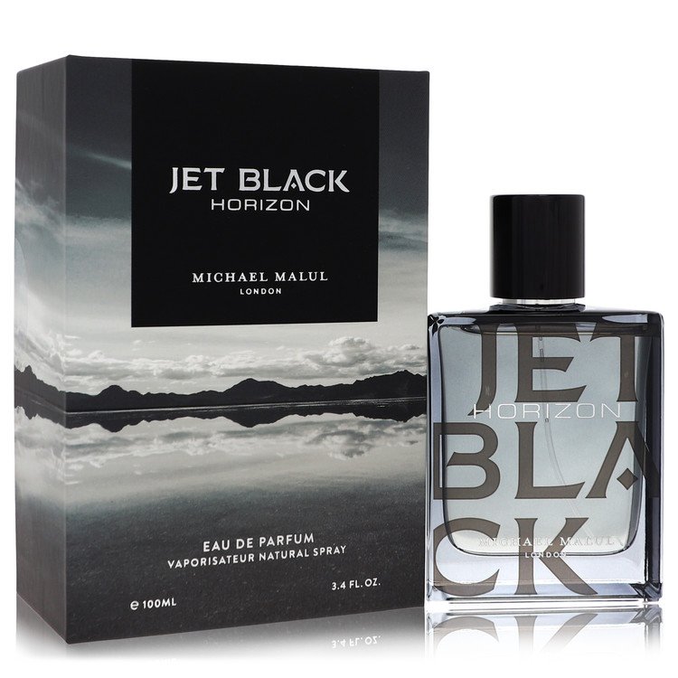 Michael Malul Jet Black Horizon Men's Eau De Parfum 3.4 FL OZ | 100 ML