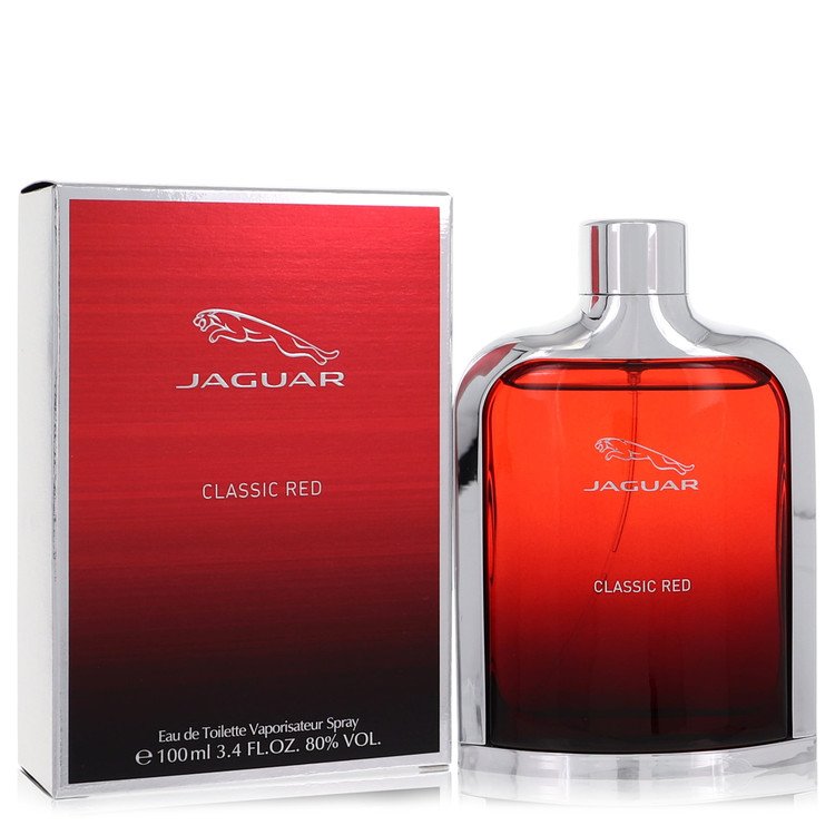 Jaguar Classic Red Men's Eau De Toilette 3.4 FL OZ | 100 ML