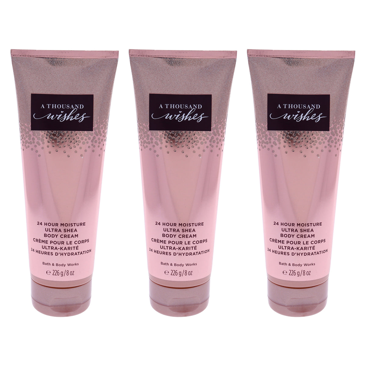 Bath and Body Works A Thousand Wishes Ultra Shea Body Cream Women's Body Care Sets & Kits 8 FL OZ | 226 G