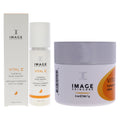 Image Vital C Hydrating Facial Cleanser and Vital C Hydrating Repair Creme Kit Unisex Face Care Sets & Kits