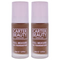 Carter Beauty Full Measure HD Foundation Vanilla Fuddge Women's Makeup Sets 1.01 FL OZ | 30 ML