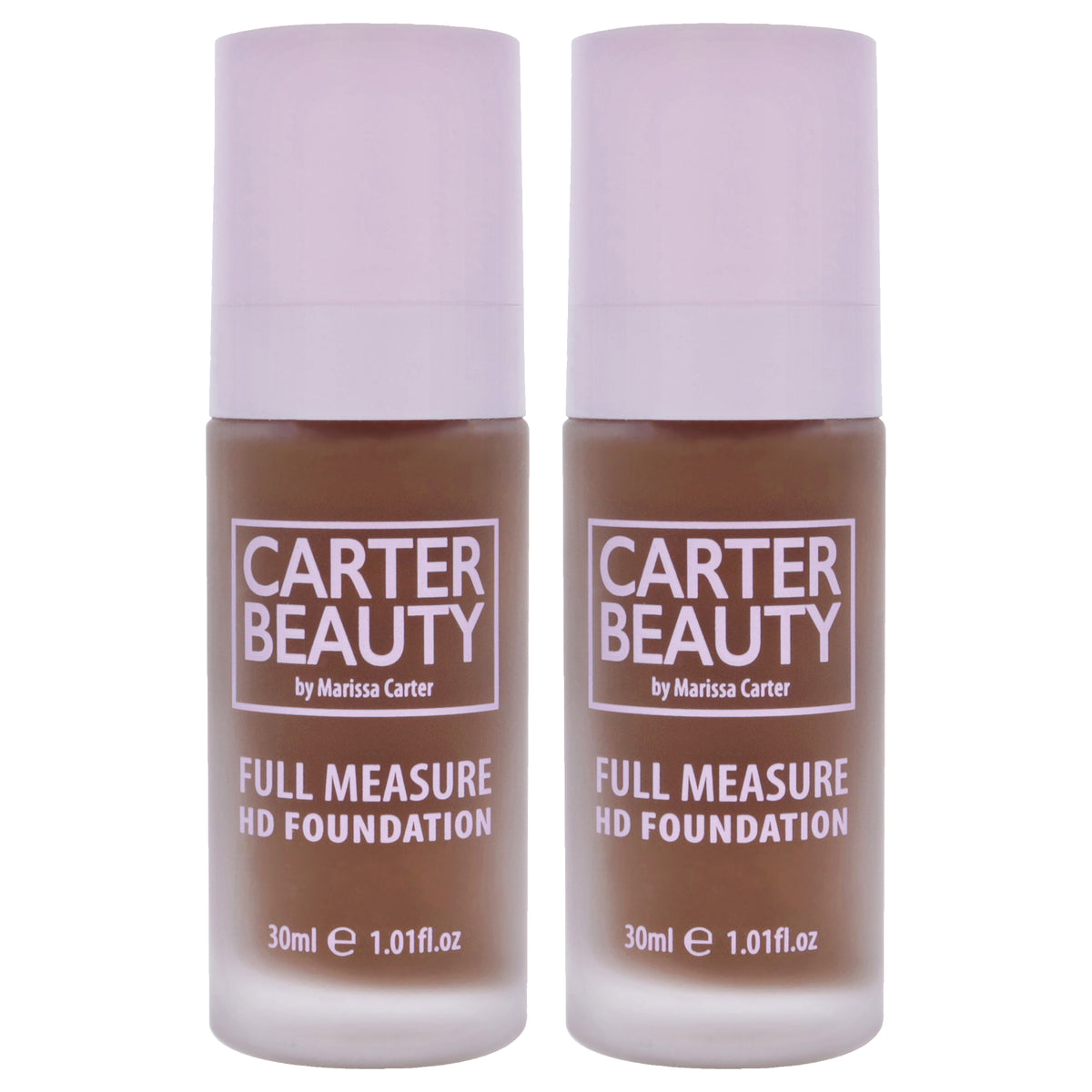 Carter Beauty Full Measure HD Foundation Vanilla Fuddge Women's Makeup Sets 1.01 FL OZ | 30 ML