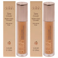 Delilah Take Cover Radiant Cream Concealer - Cashmere - Pack of 2 Women's Makeup Sets 0.12 FL OZ | 3.5 ML