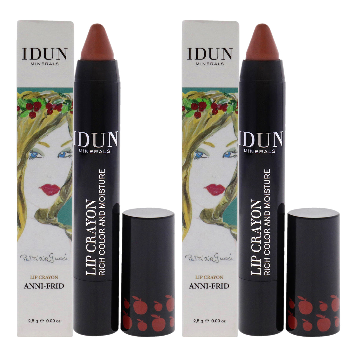 Idun Minerals Lip Crayon - 402 Anni-Frid Women's Makeup Sets 0.09 OZ | 2.6 G