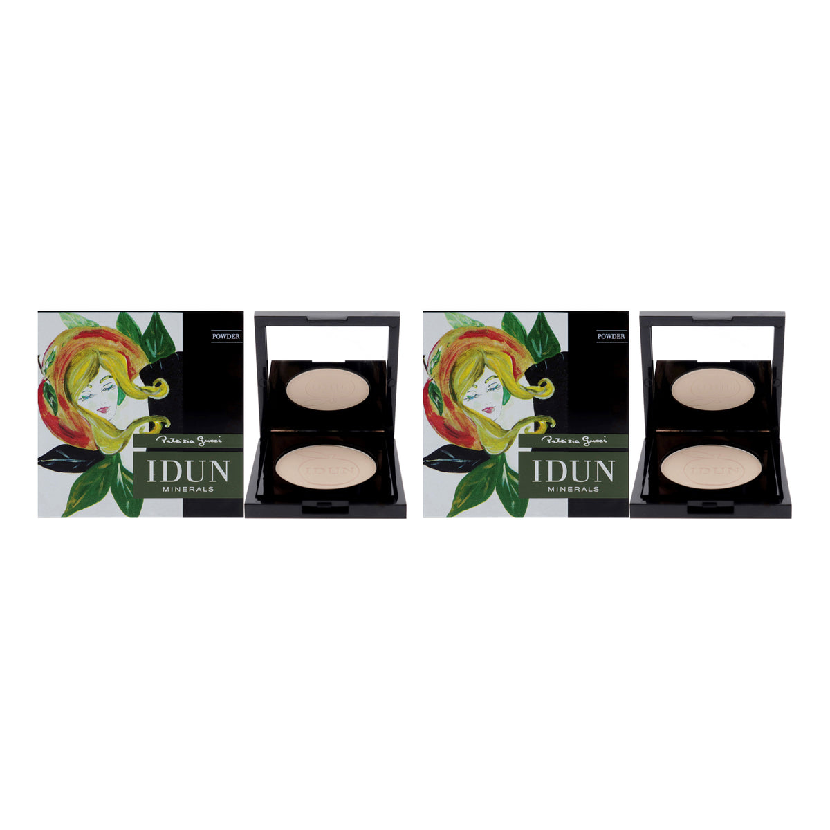 Idun Minerals Mattifying Mineral Powder - 521 Tuva Women's Makeup Sets 0.12 OZ | 3.5 ML
