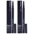 LashFood BrowFood 24H Tri Feather - Charcoal - Pack of 2 Women's Makeup Sets 0.03 OZ | 0.9 ML