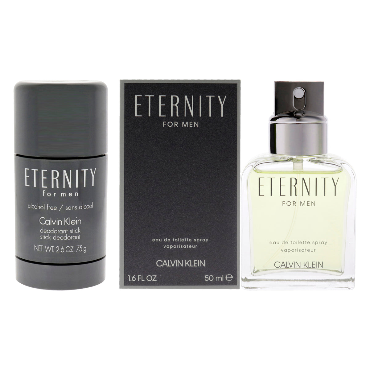 Calvin Klein Eternity Kit Men's Personal Fragrance Sets 1.6 FL OZ | 47 ML