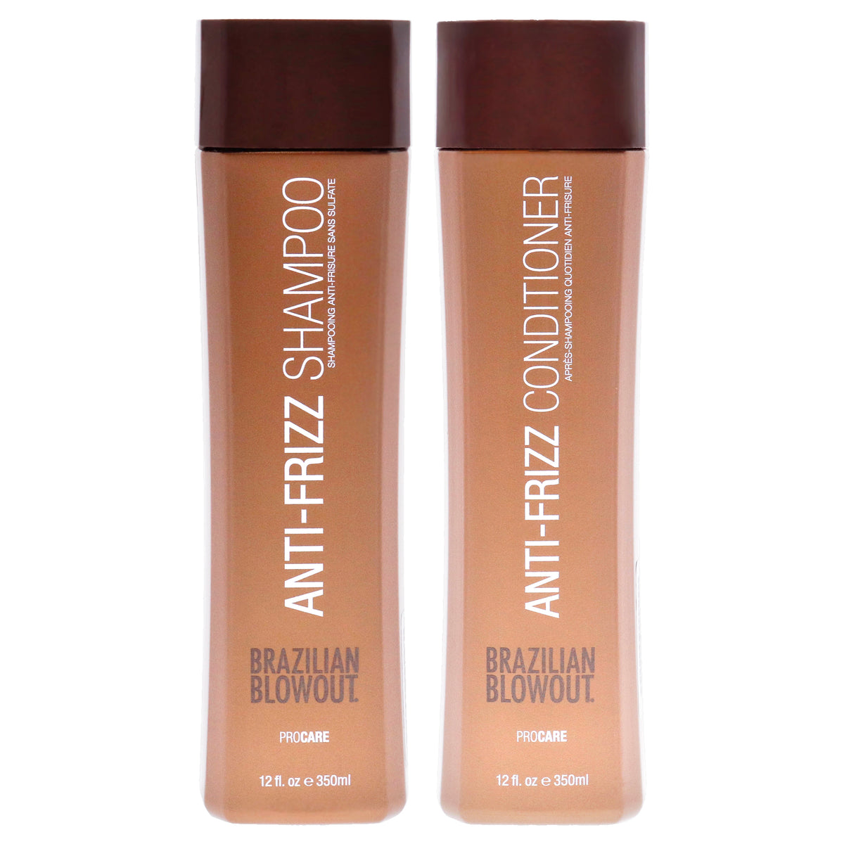Brazilian Blowout Anti Frizz Shampoo and Conditioner Kit Unisex Shampoo & Conditioner Sets