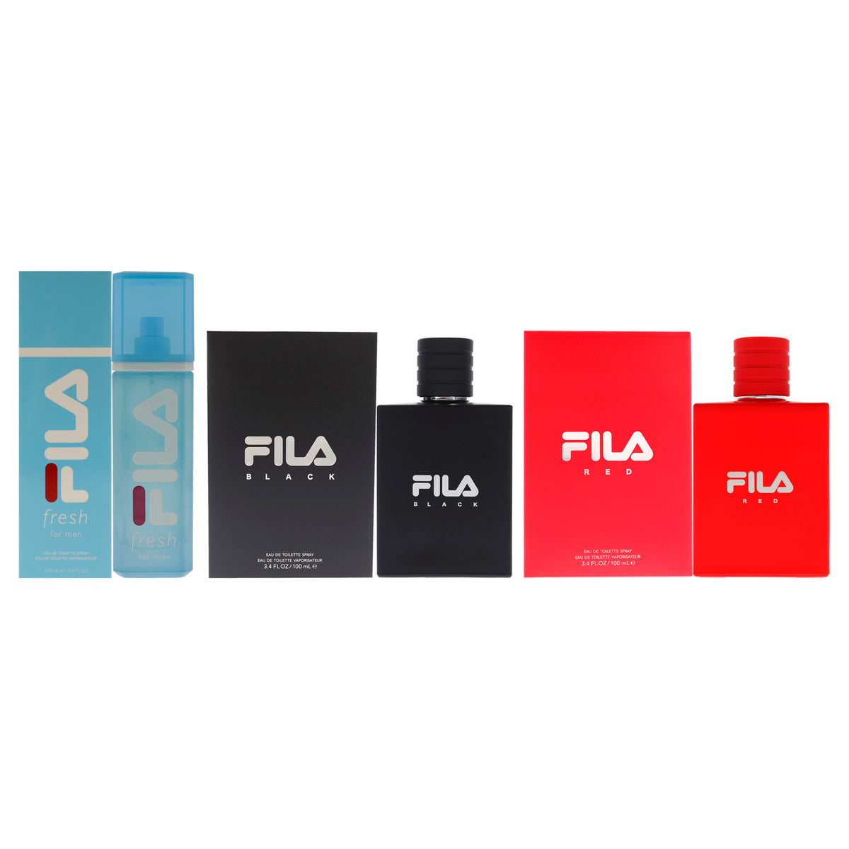 Fila Kit Men's Personal Fragrance Sets 3.4 FL OZ | 100 ML