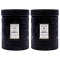 Voluspa Japonica Collection Small - Moso Bamboo - Pack of 2 Unisex Home Fragrance Sets 5.5 OZ | 156 G