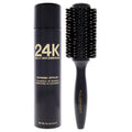 Sally Hershberger 24K Volumizing Dry Shampoo And Large Round Brush Kit Unisex Mixed Hair Care Sets 8.5 FL OZ | 250 ML