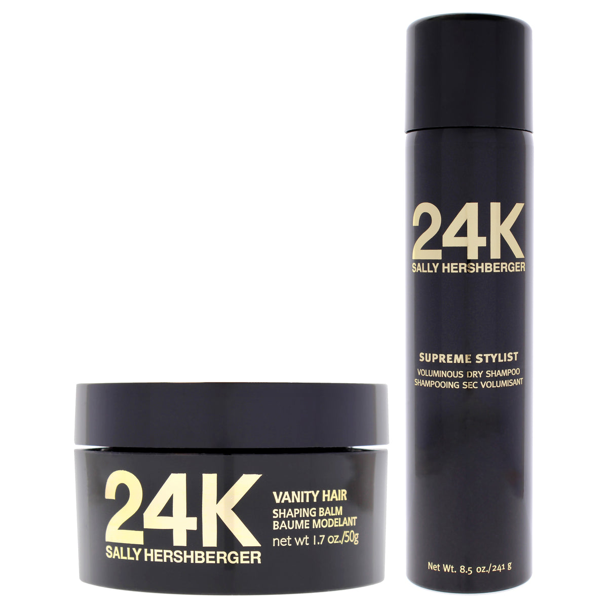 Sally Hershberger 24K Shaping and Volumizing Styling Kit Unisex Mixed Hair Care Sets 1.7 FL OZ | 50 ML