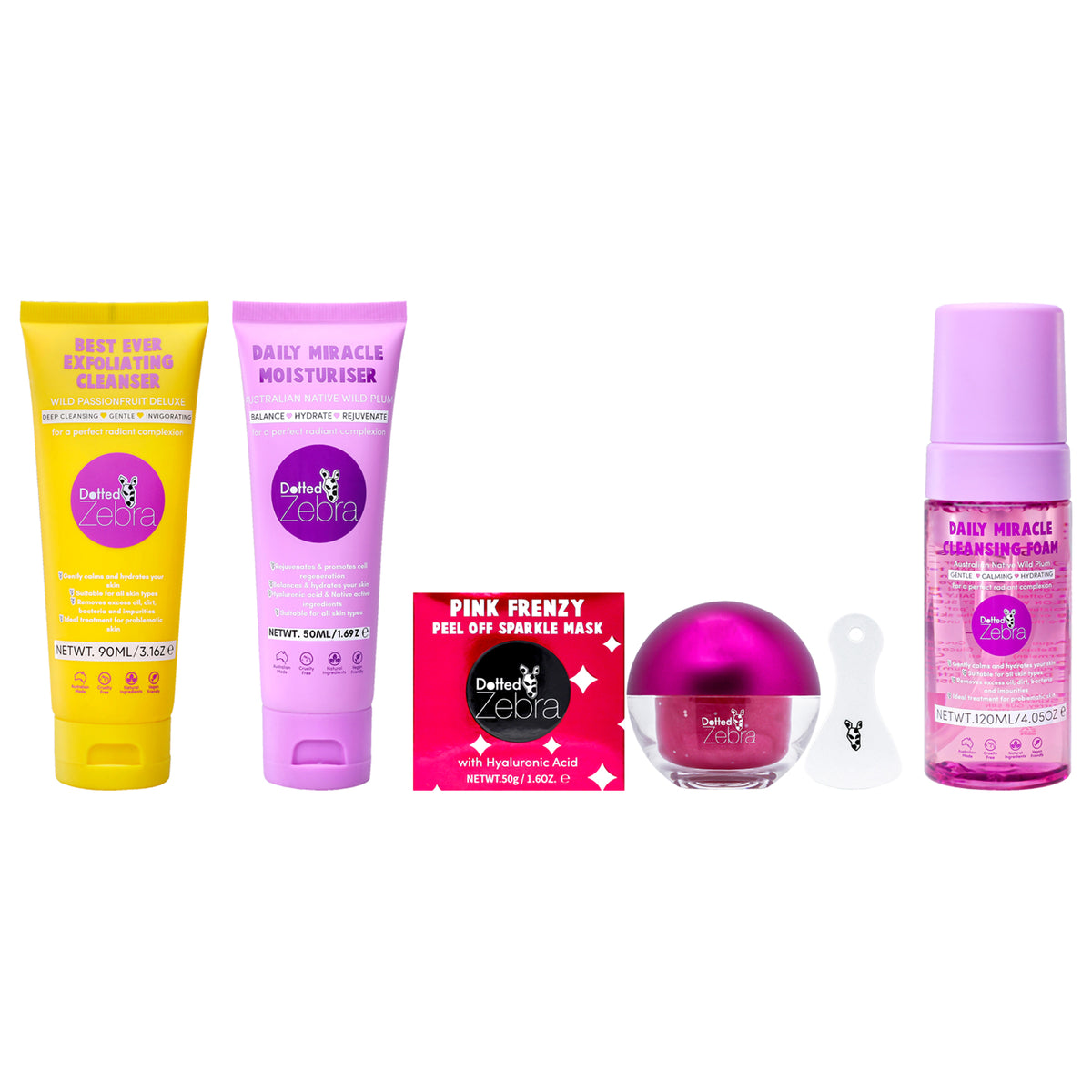 Dotted Zebra Luxe Kit Women's Face Care Sets & Kits