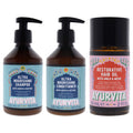 AyurVita Neem and Reetha Ultra Nourishing Conditioner and Shampoo with Amla and Neem Restorative Hair Oil Kit Unisex Hair Treatment Sets & Kits