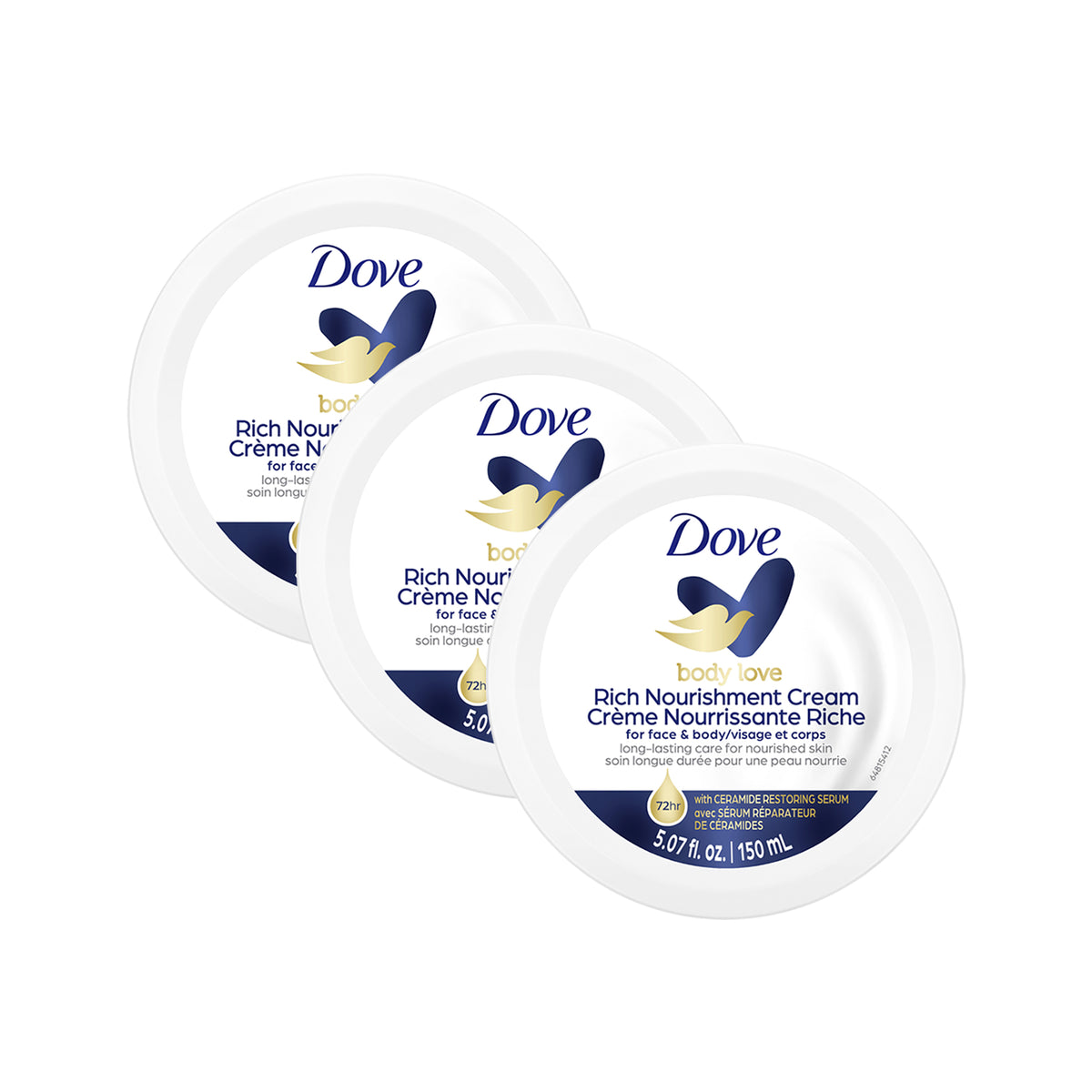 Dove Rich Nourishment Cream Unisex Face Care Sets & Kits 5.07 OZ | 150 ML