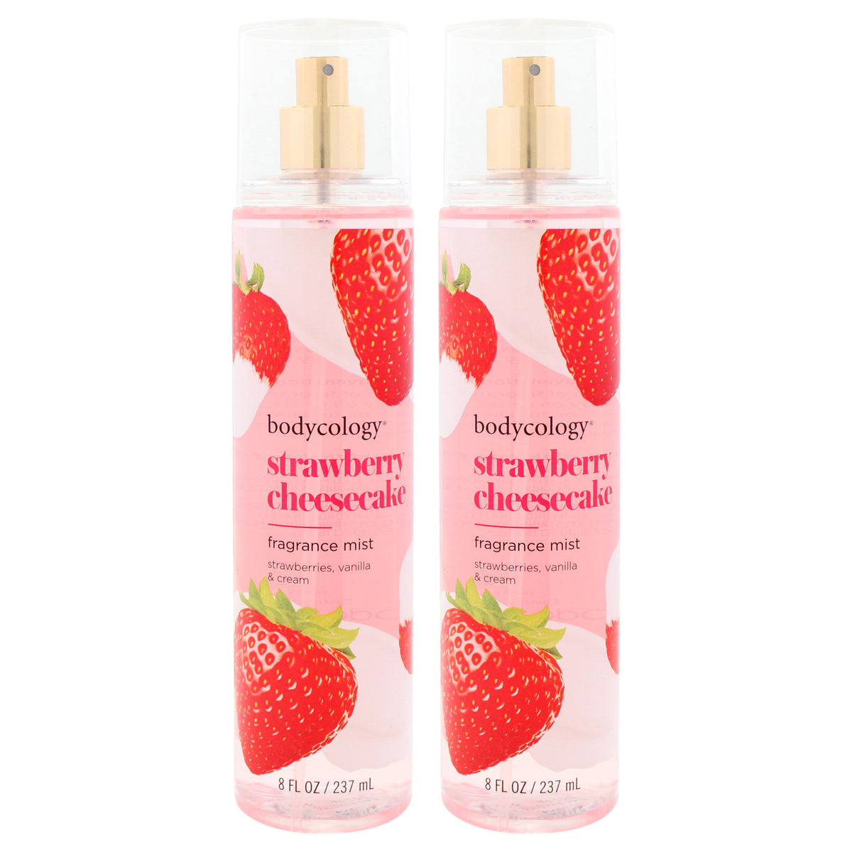 Bodycology Strawberry Cheesecake Women's Personal Fragrance Sets 8.0 FL OZ | 236 ML