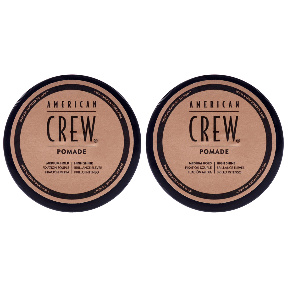 American Crew Pomade for Hold Shine Men's Mixed Hair Care Sets 1.7 FL OZ | 50 ML
