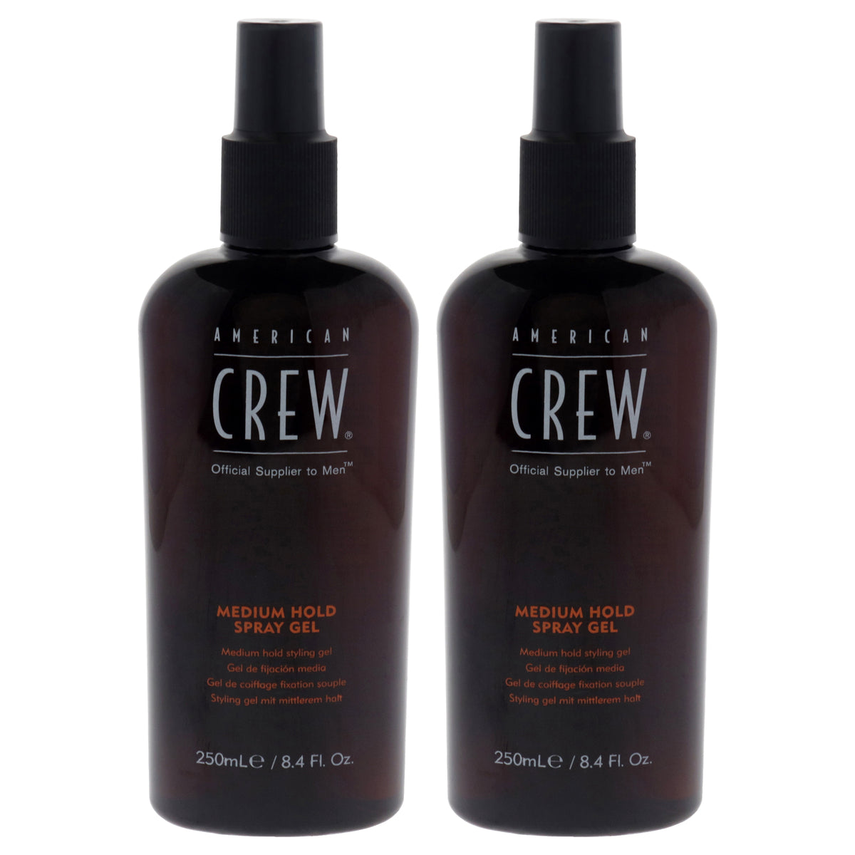 American Crew Spray Gel - Medium Hold for Men's - Mixed Hair Care Sets 8.4 FL OZ | 250 ML