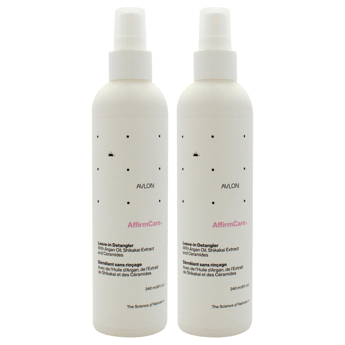 Avlon AffirmCare Leave-in Detangler Unisex Mixed Hair Care Sets 8 OZ | 237 ML