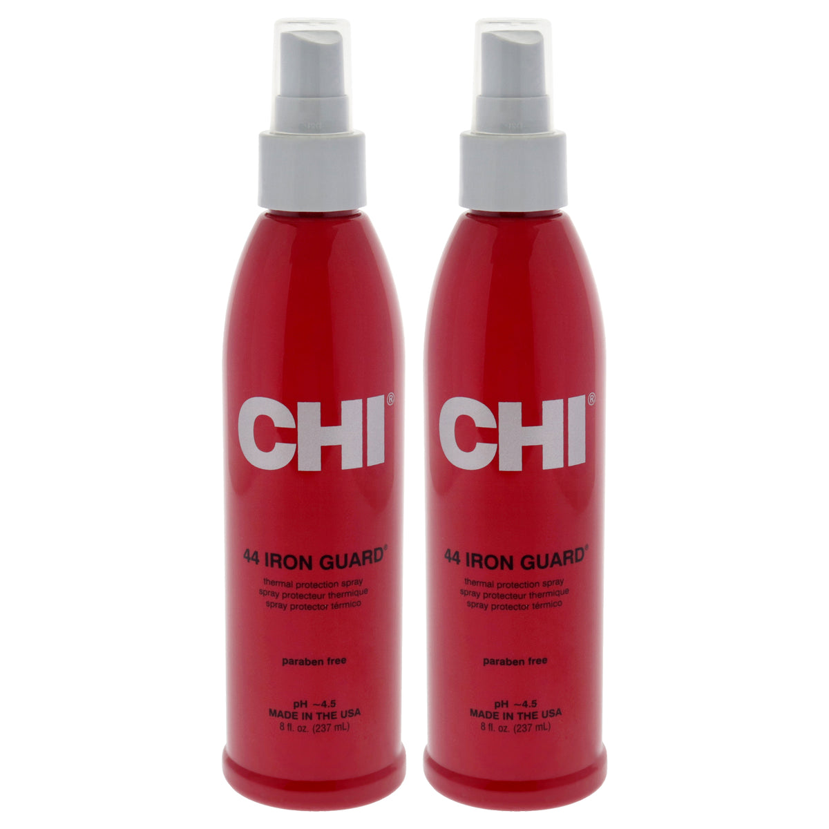 CHI 44 Iron Guard Thermal Protection Spray Unisex Hair Spray Mixed Hair Care Sets 8 FL OZ | 237 ML