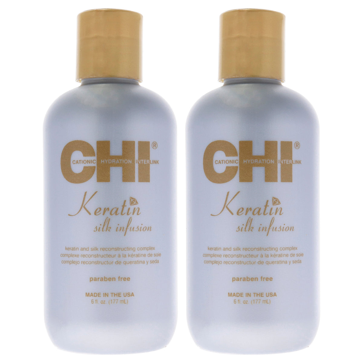 CHI Keratin Silk Infusion Unisex Hair Treatment Sets & Kits 6 FL OZ | 177 ML