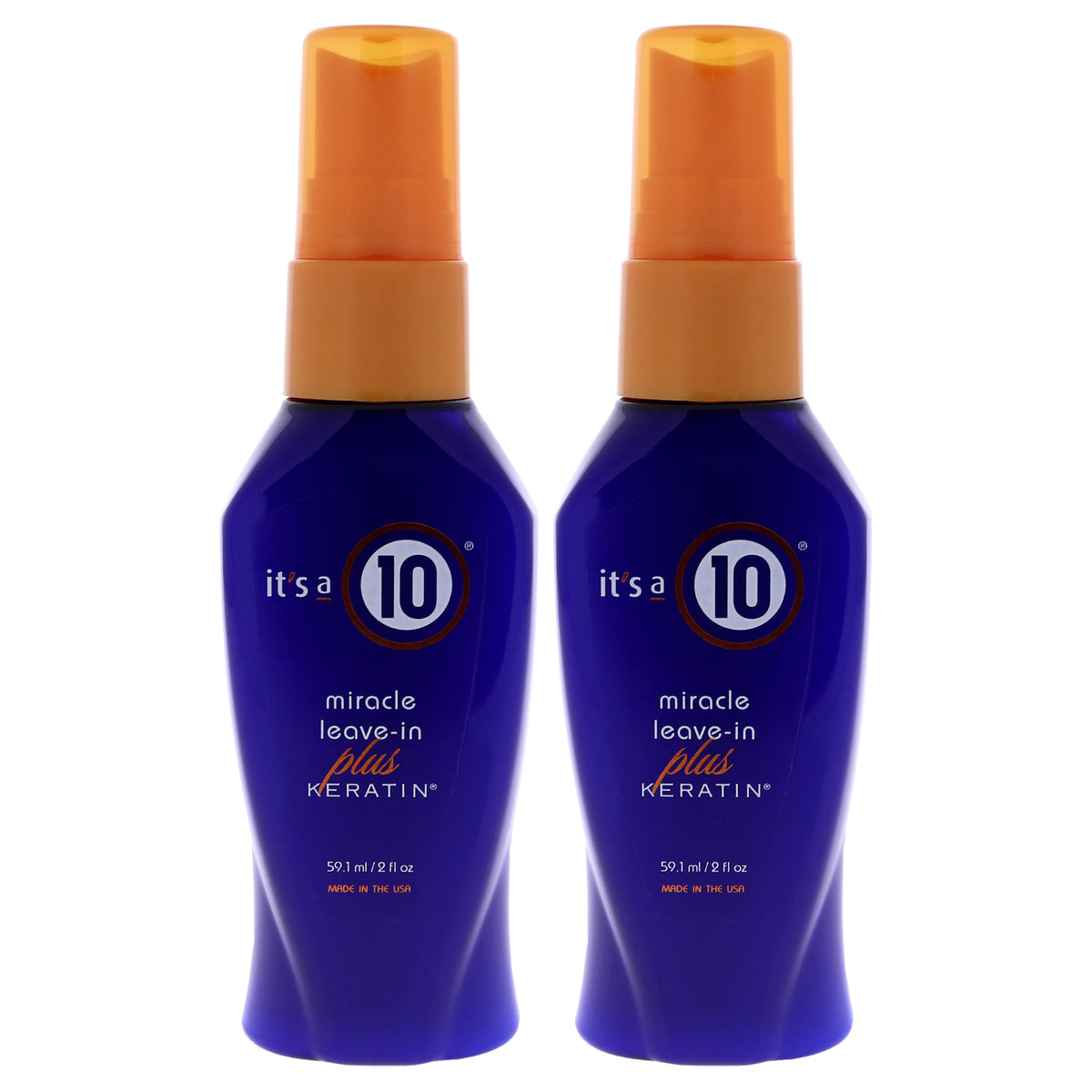 Its A 10 Miracle Leave In Plus Keratin Unisex Mixed Hair Care Sets 2 OZ | 59 ML