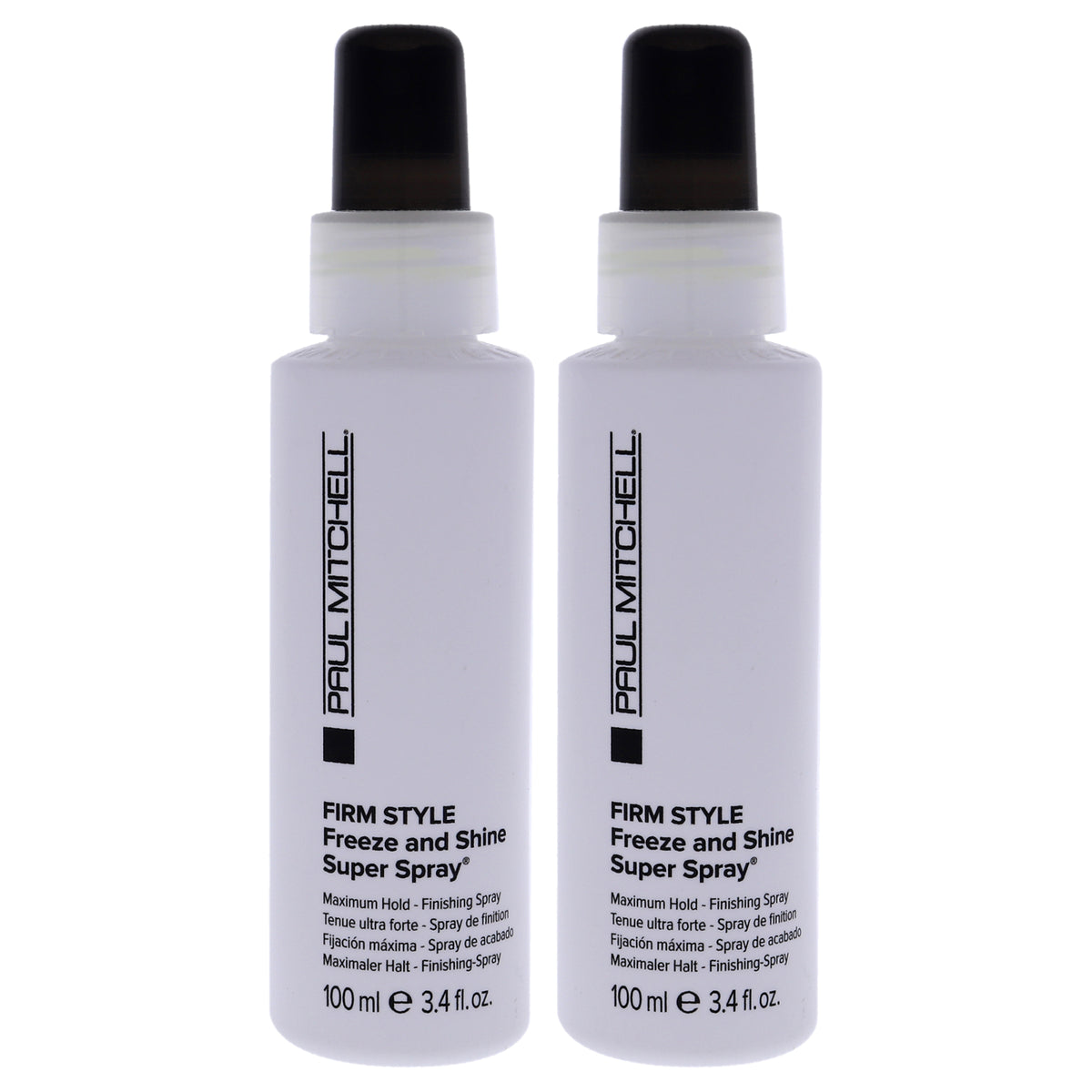 Paul Mitchell Firm Style Freeze and Shine Super Spray Unisex Mixed Hair Care Sets 3.4 FL OZ | 100 ML