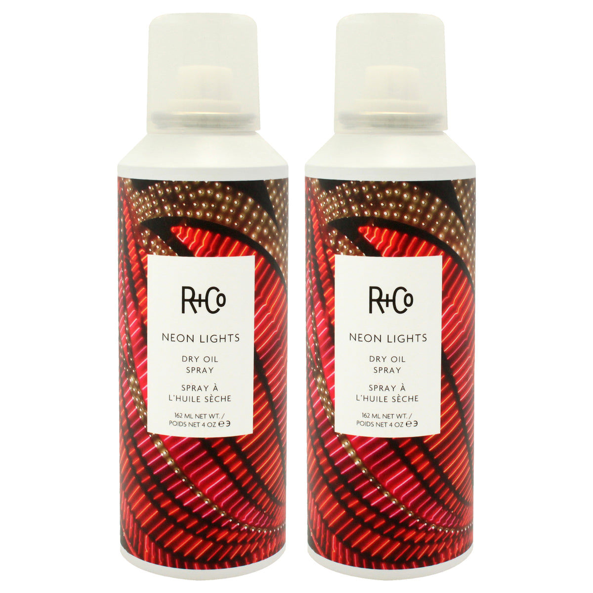 R+Co Neon Lights Dry Oil Spray Unisex Mixed Hair Care Sets 4 FL OZ | 118 ML