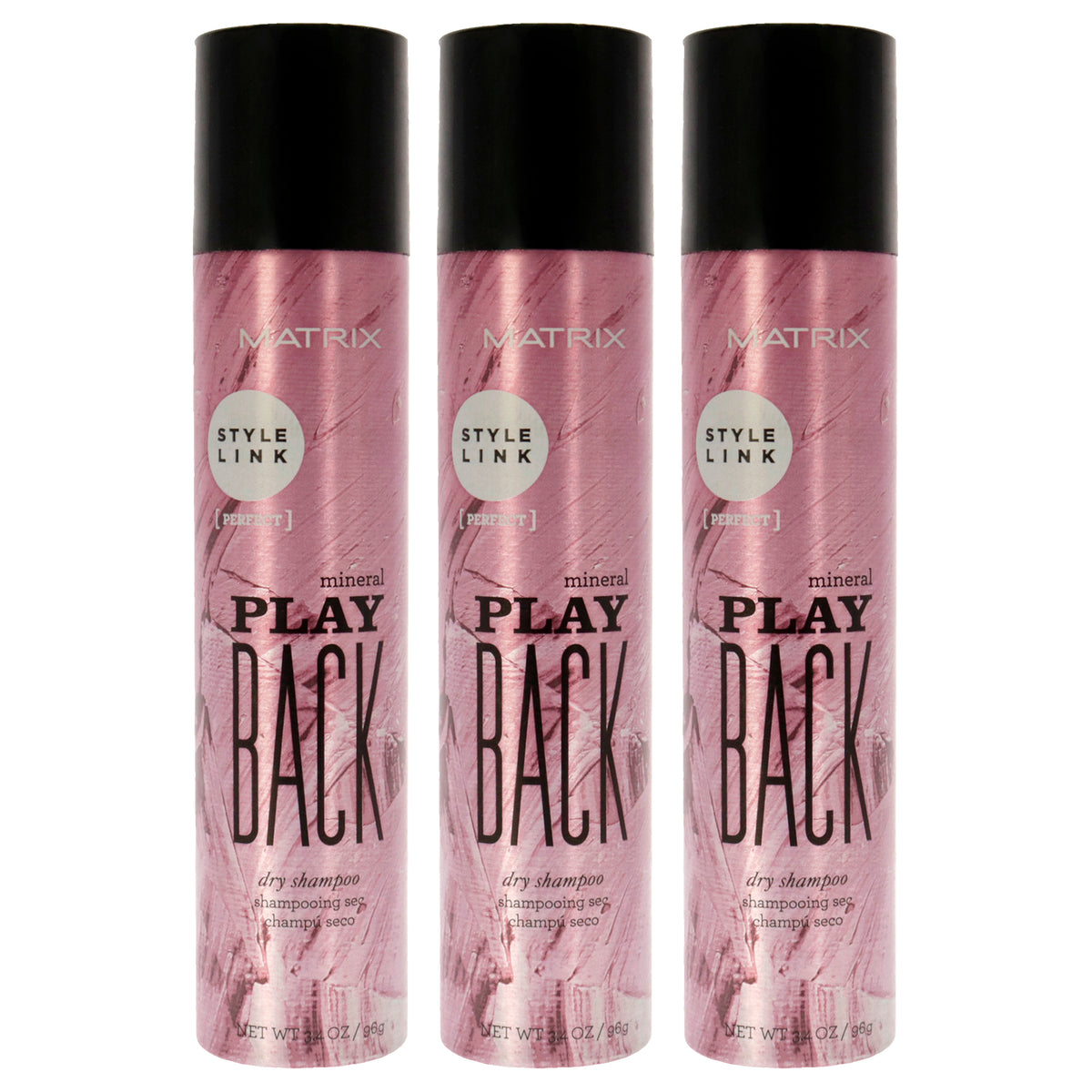 Matrix Style Link Mineral Play Back Dry Shampoo Unisex Mixed Hair Care Sets 3.4 FL OZ | 100 ML
