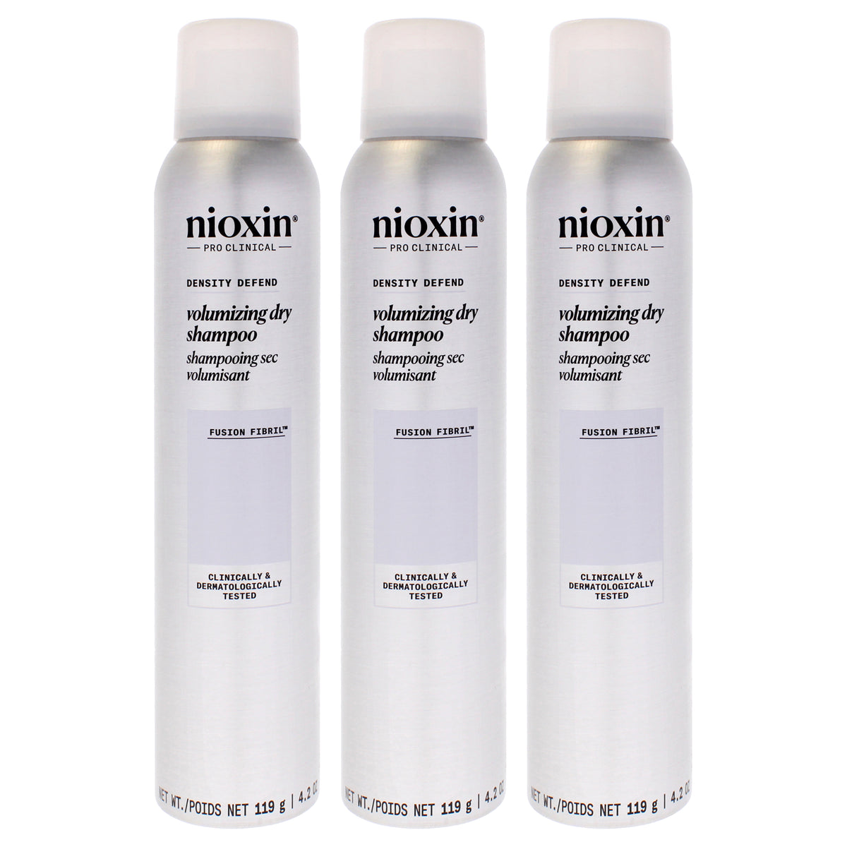 Nioxin Density Defend Volumizing Dry Shampoo Unisex Mixed Hair Care Sets 4.2 FL OZ | 124 ML