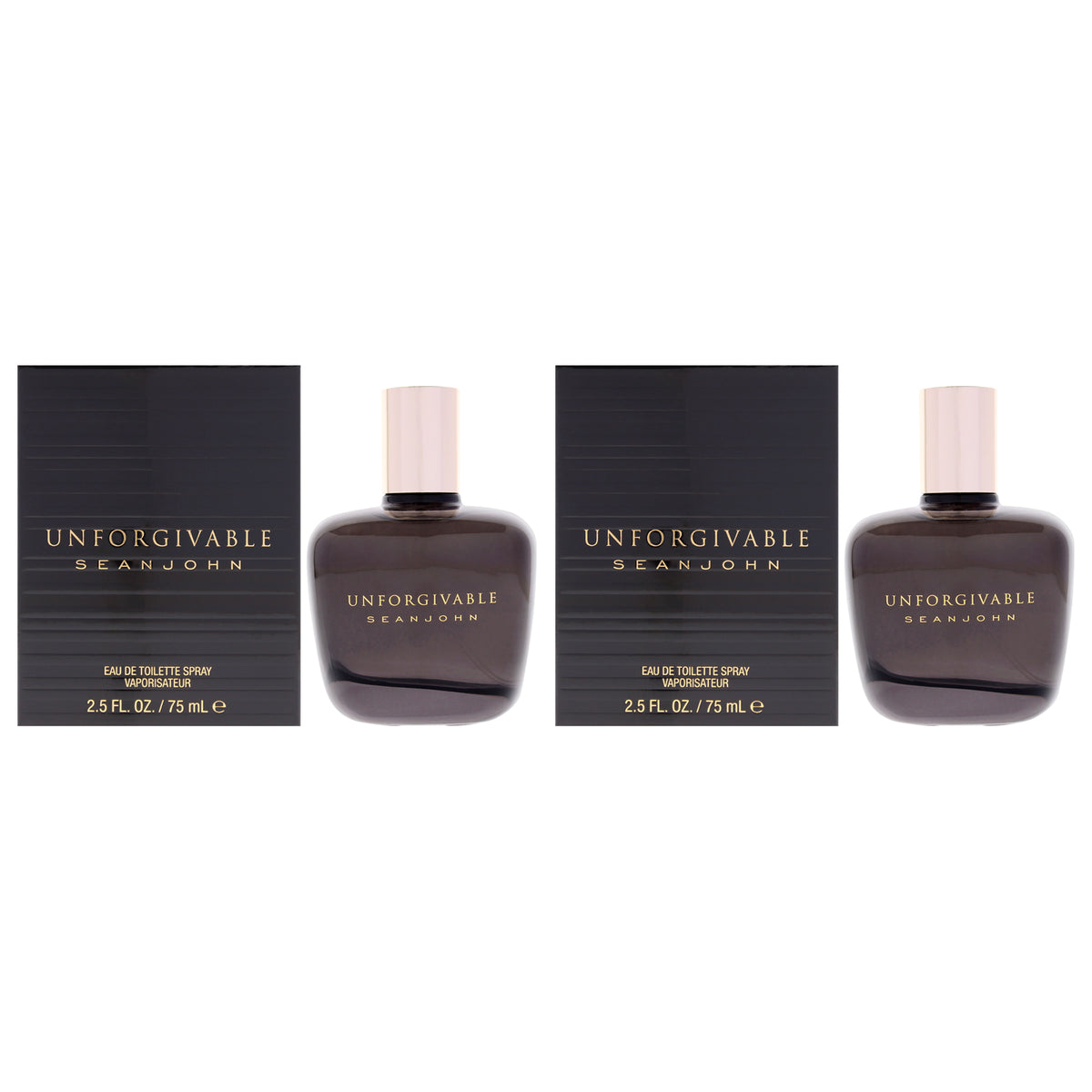 Sean John Unforgivable Men's Eau De Toilette Personal Fragrance Sets 2.5 FL OZ | 74 ML