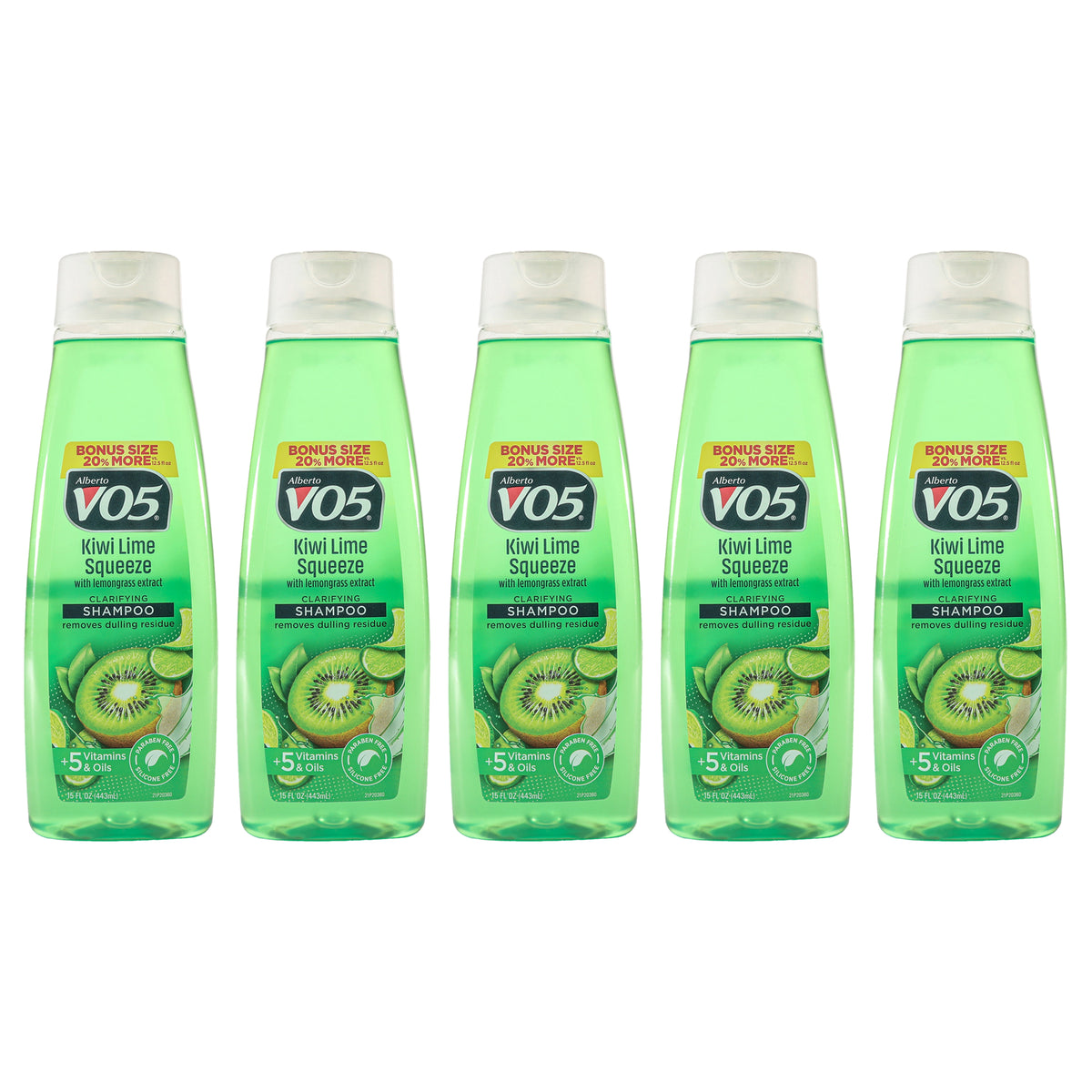 Alberto VO5 Clarifying Kiwi Lime Squeeze Shampoo Unisex Mixed Hair Care Sets 15 FL OZ | 444 ML